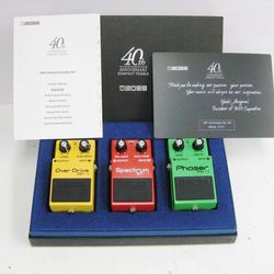 BOSS SP-1 OD-1 & PH-1 Pedal Limited Edition 40th Anniversary Set