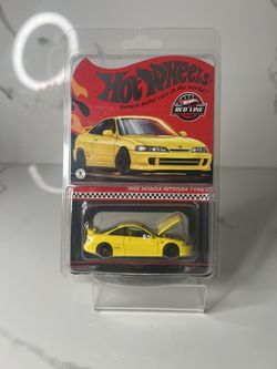 2024 HOT WHEELS RLC EXCLUSIVE 1995 HONDA INTEGRA TYPE R YELLOW