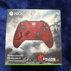 Gears of War 4 Crimson Omen Limited Edition Controller Xbox One Microsoft