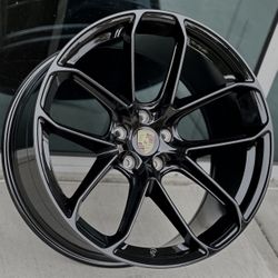 22X10'' 22X11'' Gloss Black Wheels for Panamera or Cayenne 22'' Staggered with Tires