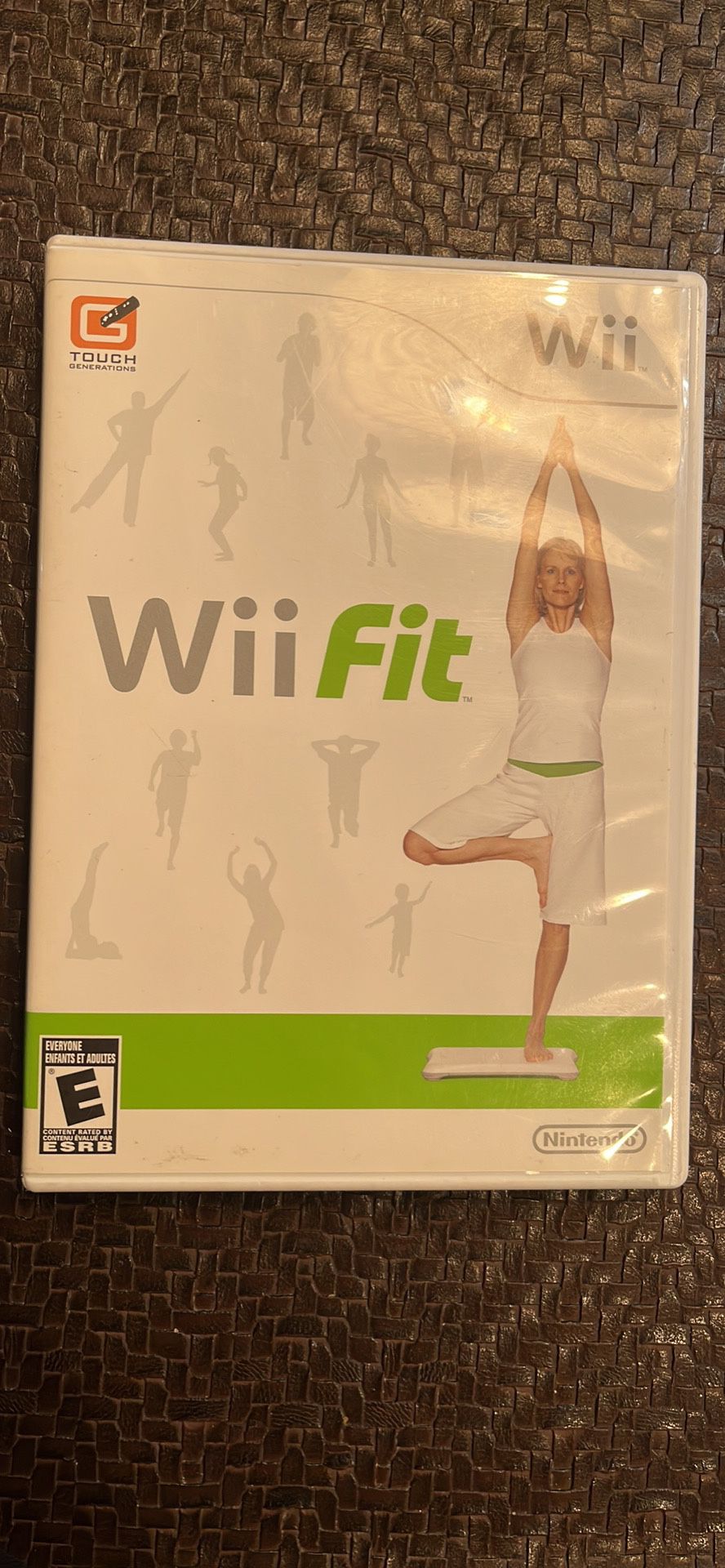 Nintendo Wii Fit Video GAME ONLY Build Balance Strength & Flexibility Work Out