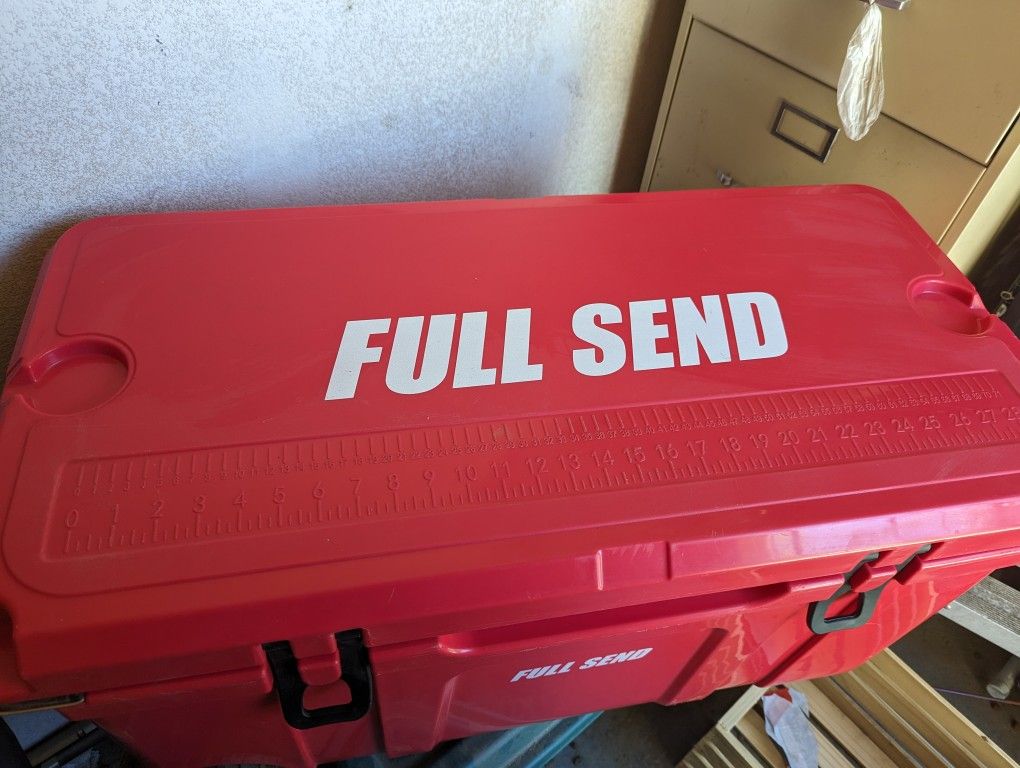 Full Send Nelk hard cooler