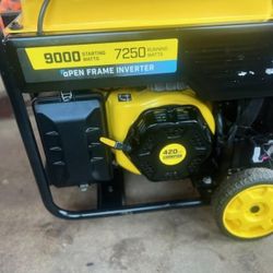 9000-Watt Electric Start Gasoline Powered Open Frame Inverter Generator with CO Shield