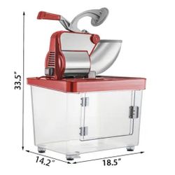 VEVOR

1150 oz. Commercial Ice Crusher 440 LBS/H 300W