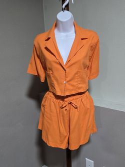 2 Pcs Short Set w/ Pockets (New) Small-semi-Large