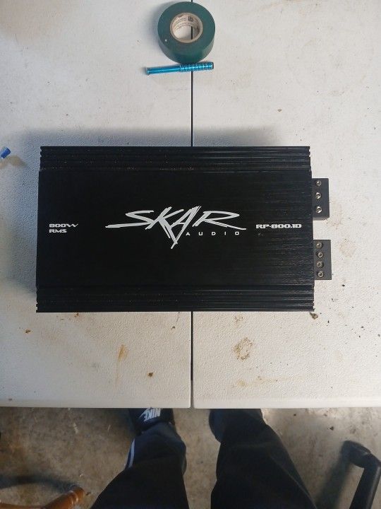 Mono Block 800 Rms Amplifier