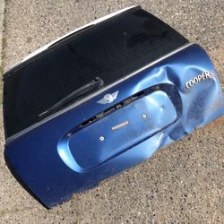 Mini Copper Hatch And Glass