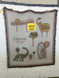 Stagecoach 2025 Throw Blanket