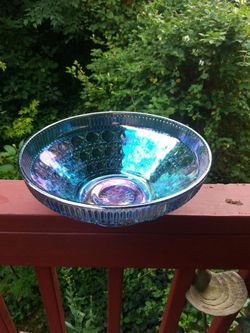Beautiful Carnival Glass Bowl