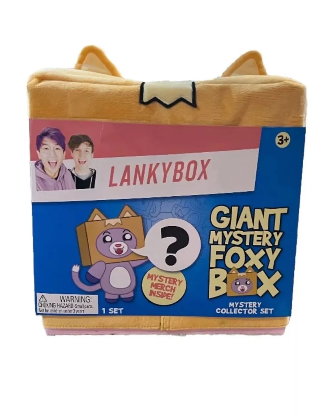 LANKYBOX - LANKY BOX - GIANT MYSTERY FOXY BOX - PLUSH STICKERS -SERIES 3 A Shelf