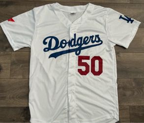 Los Angeles Dodgers Mookie Betts #50 Baseball Jersey SGA medium Budweiser Promo