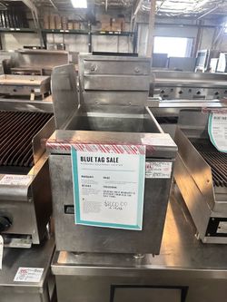 Propane countertop fryer