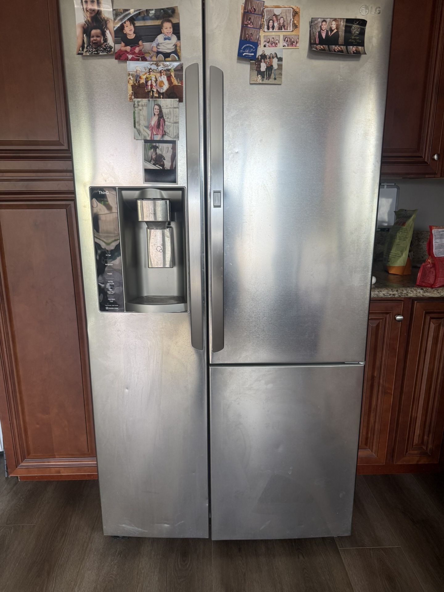 LG Side by Side Refrigerator