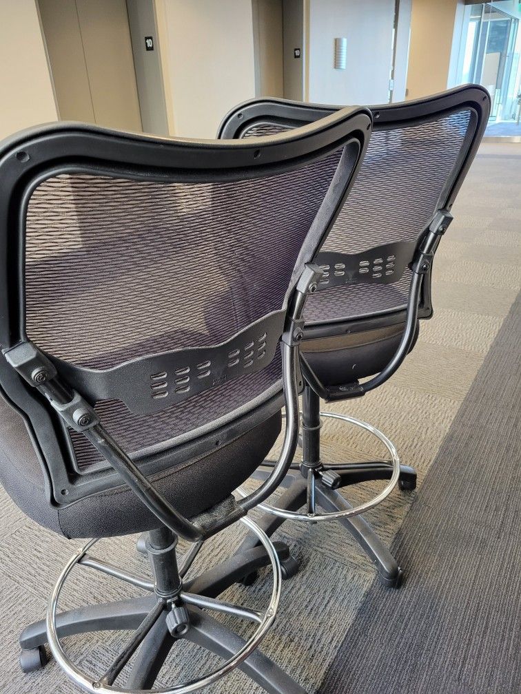 Office chairs for tall people. $20 a peice. make offer