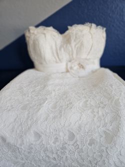 Mini Lace Wedding Dress