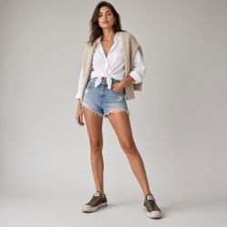 brown vintage Converse Chuck Taylor All Star laceless slip-on sneakers featuring a deconstructed frayed edge Golden goose style