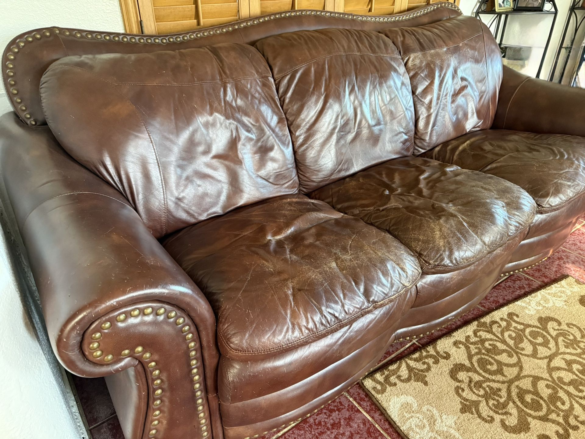 Leather Couch