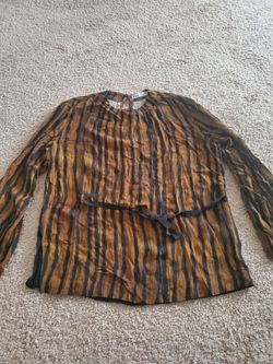 Zara Studio belted tunic/dress - L $35