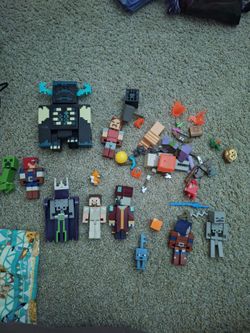 Minecraft toys jurassic park