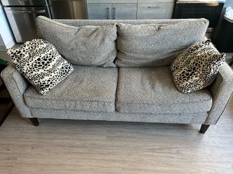 Beige Two Seat Couch