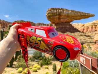 NEW 2026 Disney Parks Exclusive Lightning McQueen Popcorn Bucket Pixar Cars