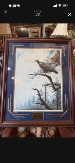 Signed and numbers Wall Art 35 by 28