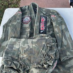 Jiu-jitsu/judo kimonos and Muay Thai Gear