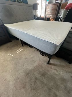 Cal King Nectar Mattress, Mattress Topper and Spacer