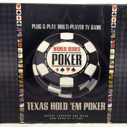 World Series Of Poker Texas Hold'em Plug & Play TV Game
