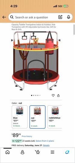 360 ROUND HORIZONTAL BAR TRAMPOLINE