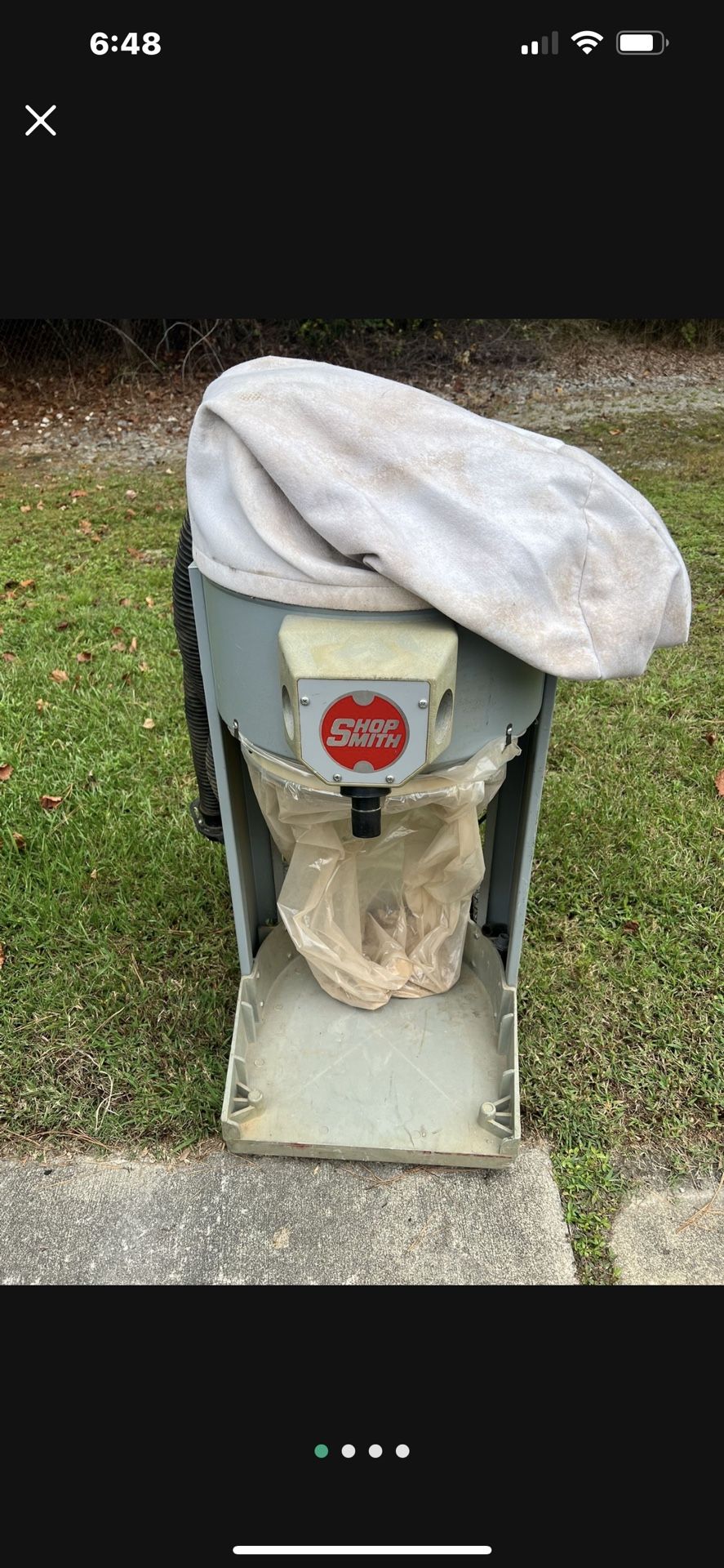 Dust Collector Shop Smith Heavy Duty Model #3300