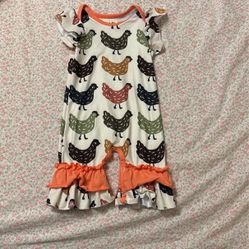 Baby Girl’s Chicken Jumper