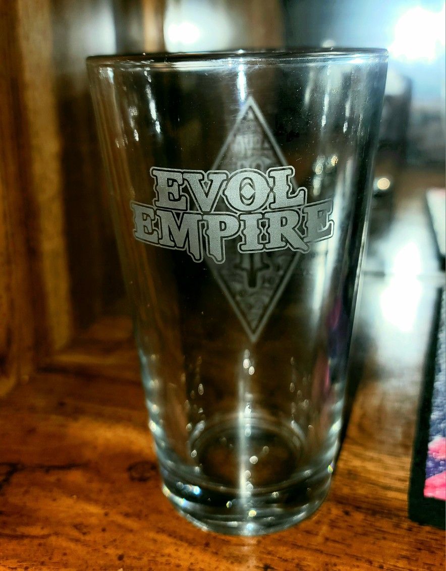 Limited Edition 'EVOL EMPIRE' Pint Drinking Glass