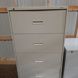 HON 4 drawer 30 inch LATERAL FILE CABINET