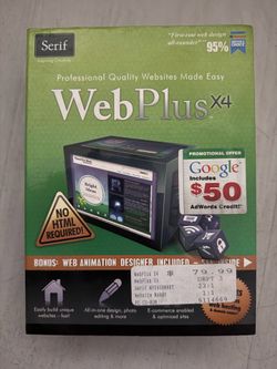 Serif WebPlus X4