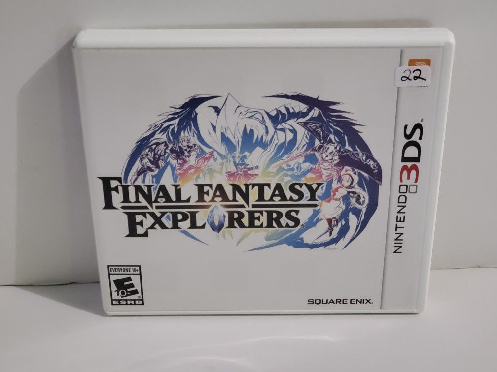 Nintendo 3ds Final Fantasy Explorers