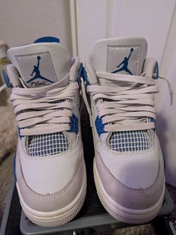 Jordan 4 military Blue