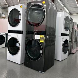 Never Used Washer and Dryers Sets $750 And Up For Sale Upto 60% Off With Warranty