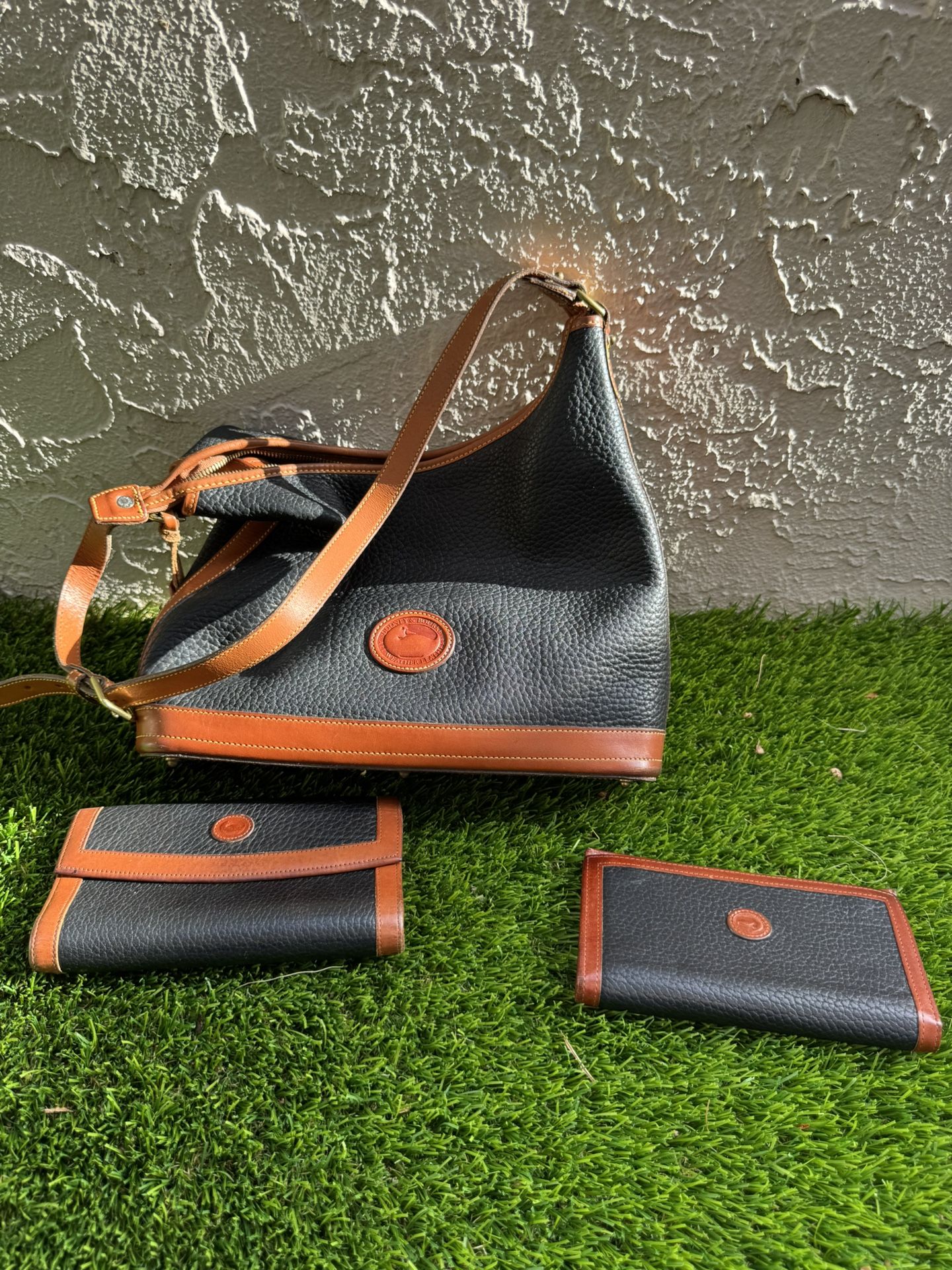Dooney & Bourke Purse, Wallet, And Checkbook