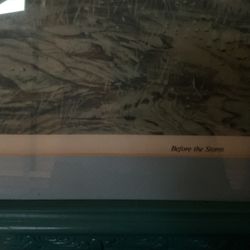 Evel Kneival Art Print Before The Storm Signed And Numbered And Dated Numbered1978  Number 428of 1000 Beautiful Condition