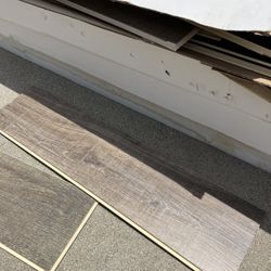 3 Boxes of Vinyl Flooring Wood Grain Brand New