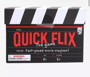 Quick Flix - Movie Trivia Party Game for Families & Adults