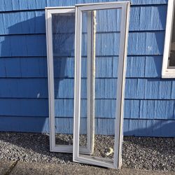 2-Wood Windows 24x72 Casement 