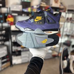 Jordan 4 Lakers DS Multiple Sizes