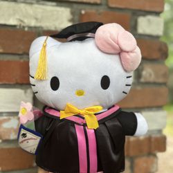 Hello Kitty Graduation Plushy 