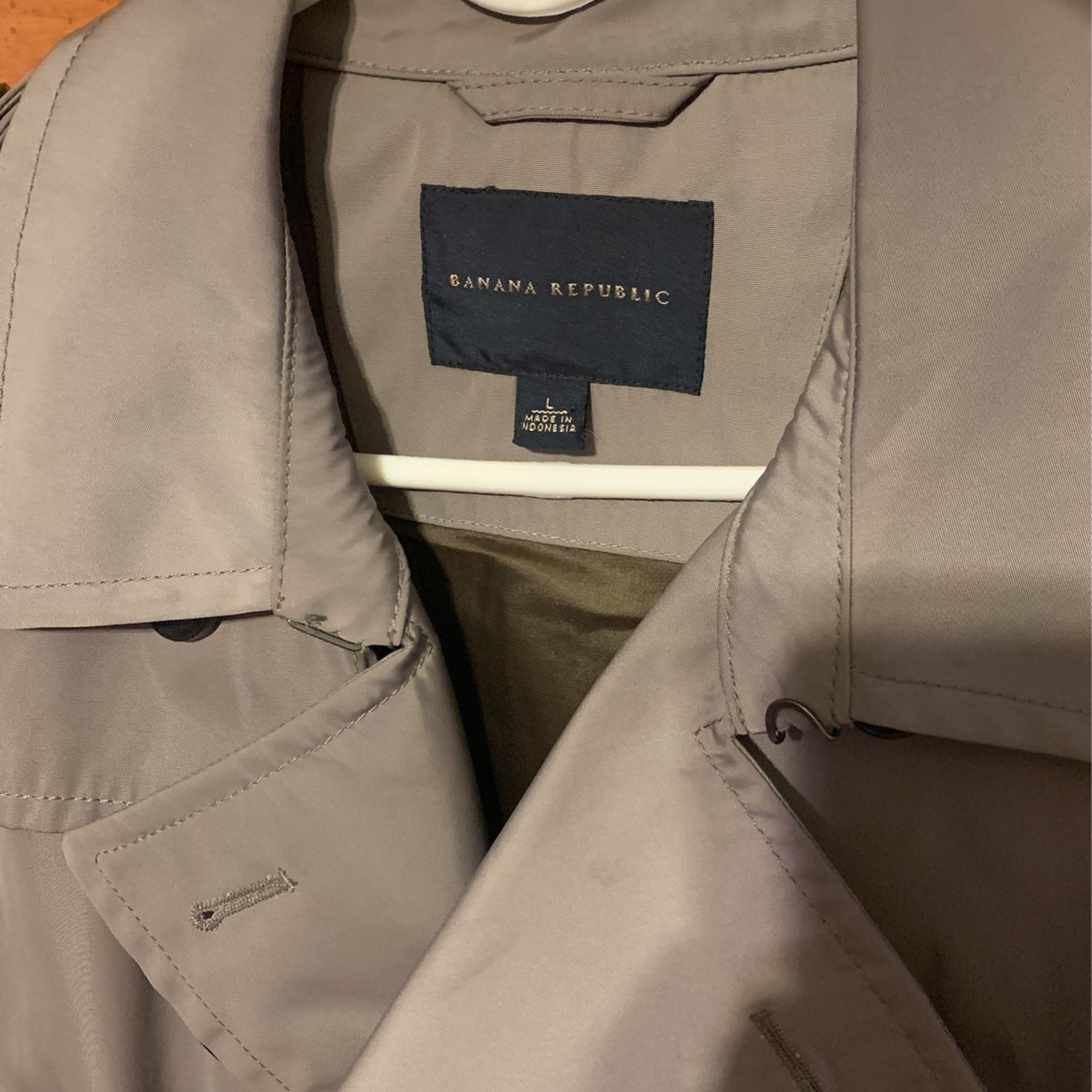 Mens Banana republic Rain Coat