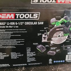 OME- TOOLS 20V MAX LI-ION 6-1/2 CIRCULAR SAW