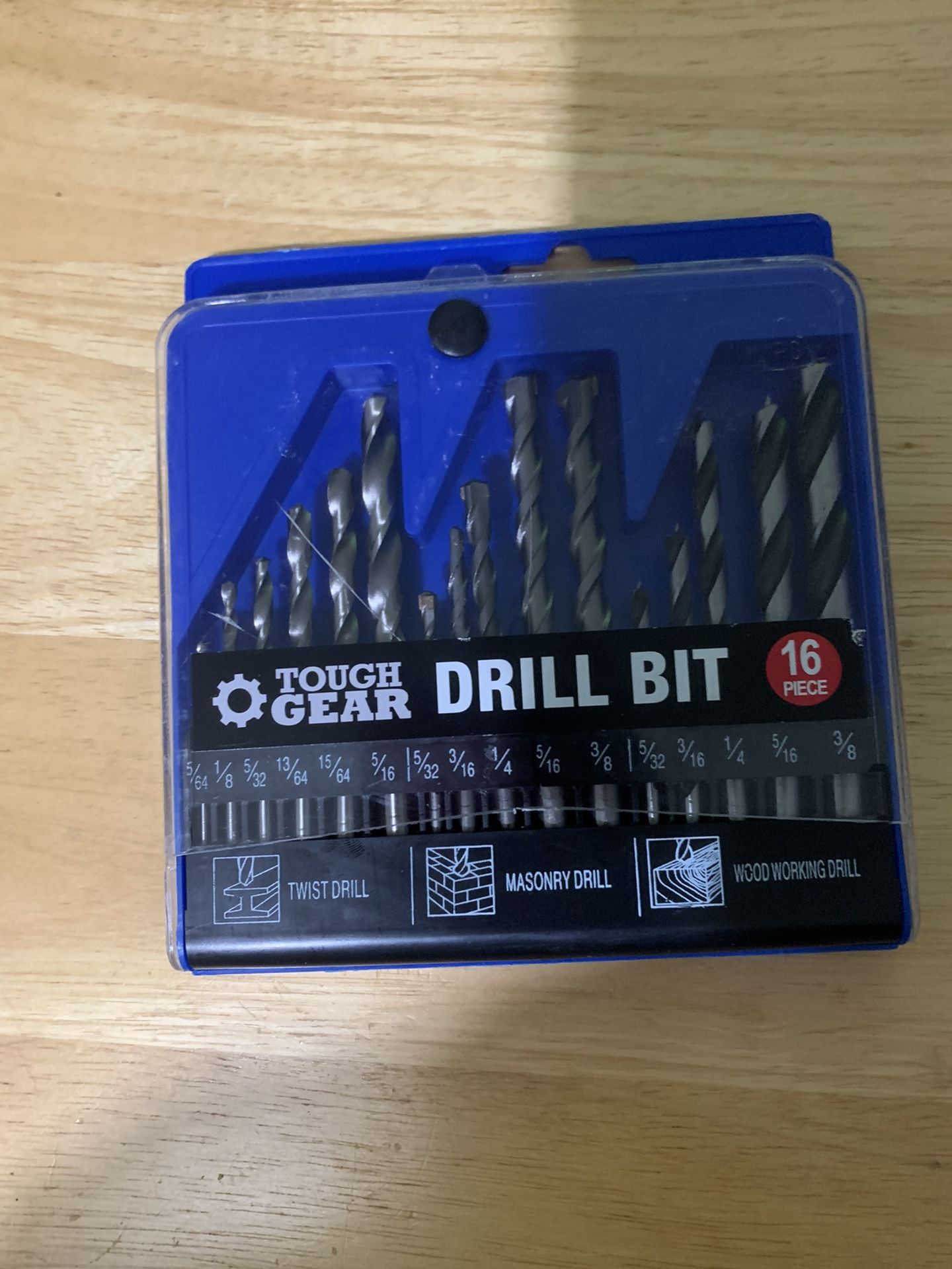 TOUGH GEAR Drill Bits  16 Piece