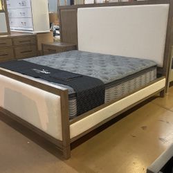 King Bed Frame (No Mattress Included)