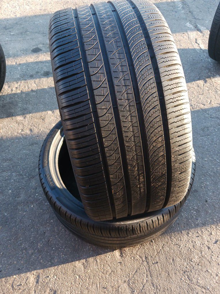2 Used Tire Pirelli P Zero Size 315/30/22